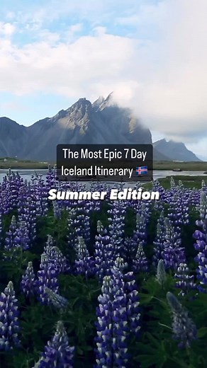 Ultimate Iceland Summer Trip Itinerary: 7 Days in South Iceland