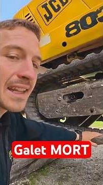 Changement des galets sur la Jcb #agriculture