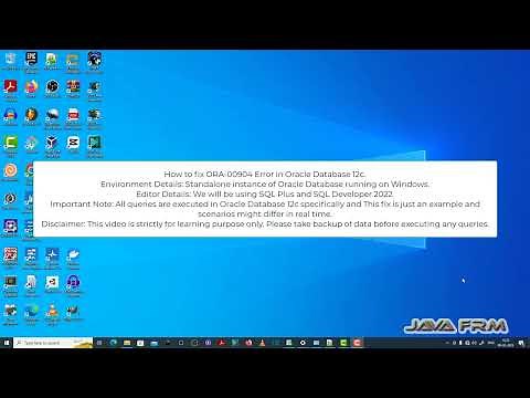 ORA-00904: invalid identifier - Oracle Database 12c Error Messages