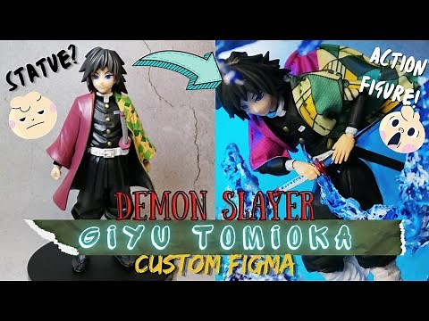 Giyu Tomioka - Demon Slayer Custom Figma ( Commission Build )