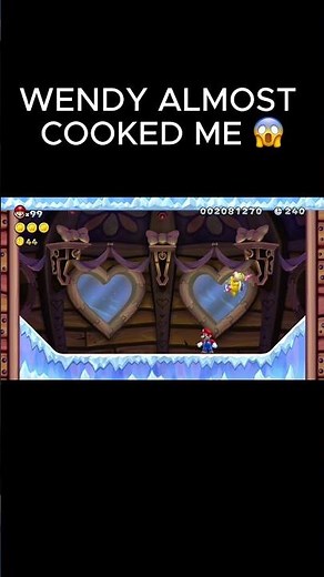 Wendy BOSS BATTLE… I Took Damage 😱 (New Super Mario Bros. U Deluxe)