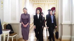 Ukrainian, South Korean first ladies meet in Kyiv