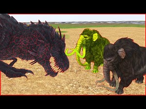 Woolly Mammoth vs Lava T-Rex vs Zombie mamont and | Mammoth Life #04