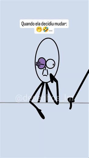 Desenhos_LM on Instagram: "Quando ela decidiu mudar"