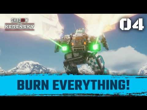 Flamer Arrays Melt Mechs and Tanks alike! | MechWarrior 5: Mercenaries Modded 02