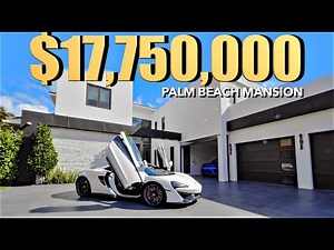 Inside a $18,000,000 Florida MEGA MANSION in Palm Beach | Peter J Ancona VLOG 76