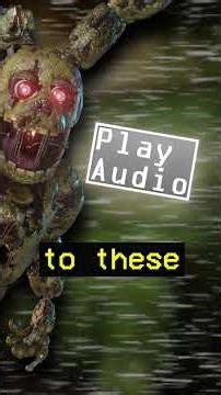 Why Does Springtrap Fall for the Lure? #fnaf #fivenightsatfreddys