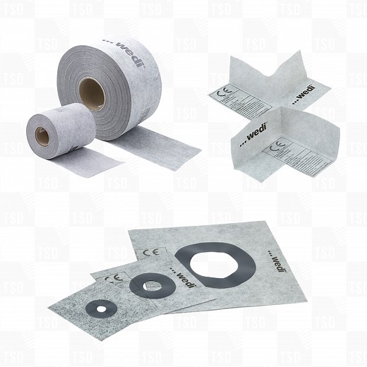 wedi Sealing Tape, Corners & Sealing Gaskets - Tiling Supplies Direct