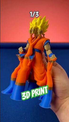 3 Anime 3D PRINTS! #3dprinting #anime #ai