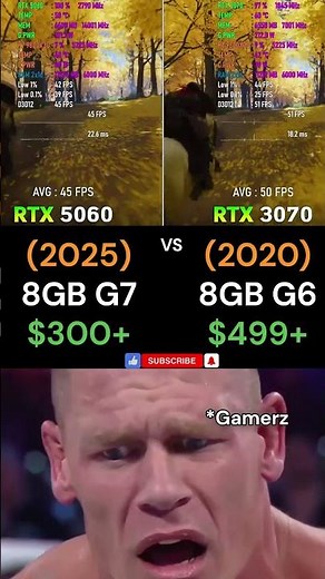 RTX 5060 vs RTX 3070 – Can the New Beat the Old? ⚔️🧠#shorts