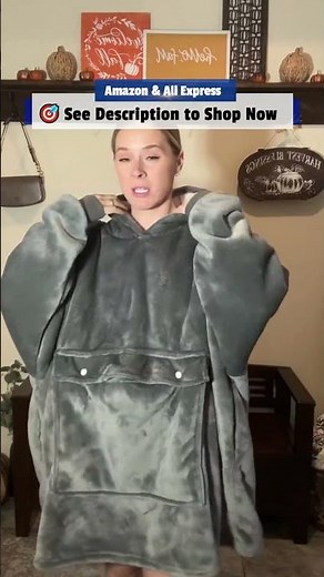 Adult Fluffy Hoodie Review 🛋️ | Warm Wearable Blanket