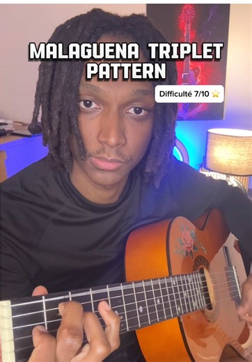 🎸 Malaguena - Triplet Pattern | Difficulté 7/10 ⭐ On attaque l’un des patterns les plus emblématiques de la guitare flamenco : le triplet sur Malaguena. Un exercice technique qui va vraiment faire travailler ta coordination main droite / main gauche et te donner ce son caractéristique du flamenco classique. Dans ce tuto, je te décompose le pattern étape par étape pour que tu puisses l’intégrer à ton propre rythme. 🔔 Abonne-toi pour ne rater aucun tuto ! 💪 Tu es vraiment déterminé(e) à progres