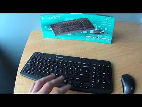 Logitech mk360 wireless mouse and keyboard combo - review - quick overview