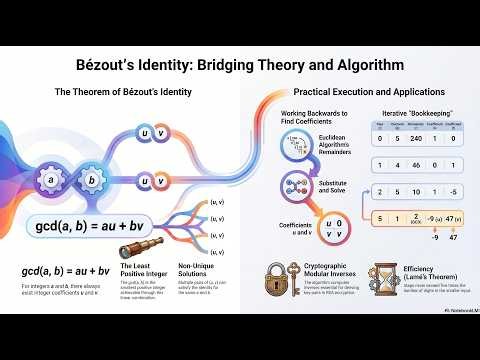 Bézout's Identity and the Extended Euclidean Algorithm