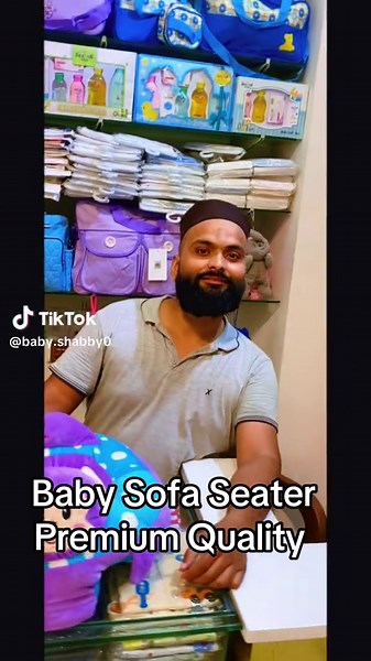 Premium Quality Baby Sofa Seater for Newborn Comfort