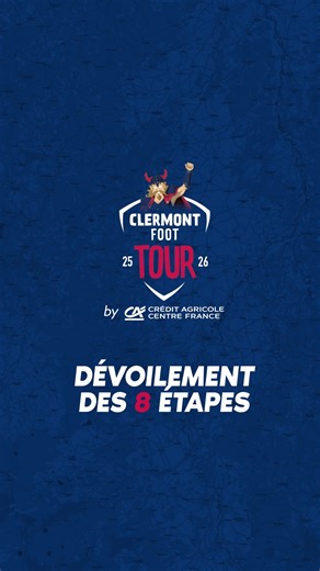 Le 𝐂𝐥𝐞𝐫𝐦𝐨𝐧𝐭 𝐅𝐨𝐨𝐭 𝐓𝐨𝐮𝐫 by Crédit Agricole Centre France revient pour une nouvelle édition 🆕 Au programme : 📍 8 étapes 👟 96 équipes 🏆 1 finale au Montpied 🔗 Plus d’infos sur notre site Rendez-vous dans 20 jours sur les terrains 😎 | Clermont Foot 63