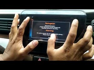 reset paksa kode security head unit jvc all new suzuki ertiga