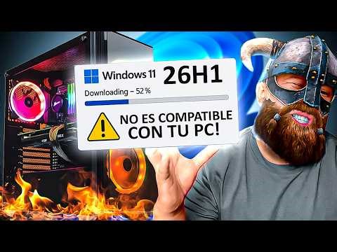Microsoft released the NEW Windows 11 26H1😮 and it's INCOMPATIBLE with your PC⚠️