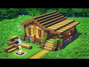 Minecraft einfaches Holz Haus bauen Tutorial 1.21 - Holz Haus bauen in Minecraft Tutorial