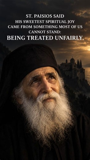 WHAT ST. PAISIOS DID WHEN SOMEONE TREATED HIM UNFAIRLY