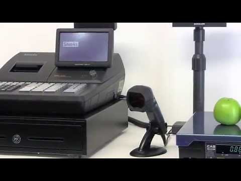 Sam4s sps 530 rt cash register features