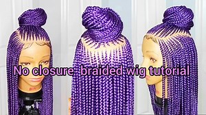 20K views · 959 reactions | Today video I will show you easy method braided crochet wig tutorial if don't know how to do closure wig try this method you love it | Chichi beauty hair | Facebook