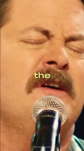 The Most Uncomfortable Serenade Ever Sung on Stage | Nick Offerman #standupcomedy