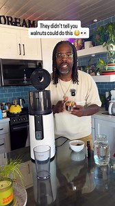 260K views · 5.8K reactions | Have you tried walnut milk? It's amazing! There are only a few brands available in stores, and they can be quite expensive. I make my own using just one cup of walnuts, four dates, three cups of water, a splash of vanilla, and a sprinkle of cinnamon. That's all you need! You don't need a juicer for this recipe; just blend everything in a blender and then strain it. | Turnip Vegan | Facebook