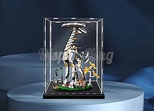 Acrylic Display case with Screw for Lego® Horizon Forbidden West: Tallneck 76989 (Lego Set is not Included) (No Background)(US Stock)