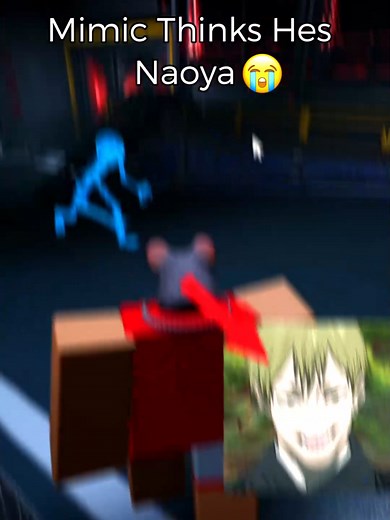 Mimic Naoya 😭 #Roblox #bitebynight | bubble pop electric