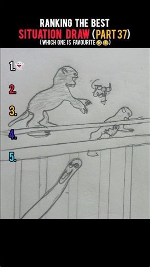 Ranking the best situation draw (part 37)🤣#shorts