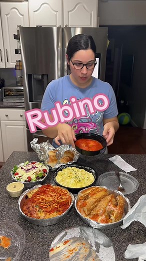 Trying Rubino's Pizzeria Restaurant: Pasta & Chicken Parm