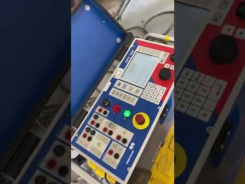 Primary injection test with CPC100 (13.8kv switchgear)