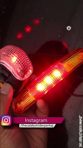 Cycle Indicator With Brake Light #shorts #ytshorts #cycleindicator #brakelight #mtb