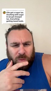 164K views · 675 reactions | A sugar tax in the UK? #sugar #tax #uk #laws #britishlaws #weirdlaws #fyp #unitedkingdom #british #true #false #needanswers | AJ Slambino | Facebook