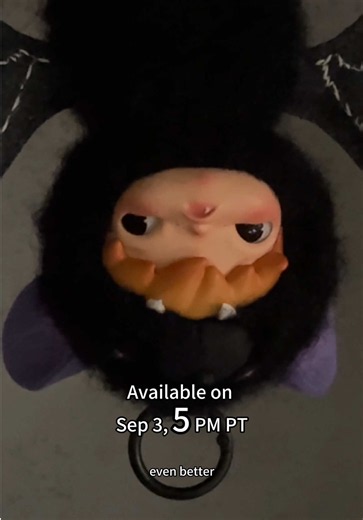 HIRONO After Dark Series drops TODAY, Sep 3 at 5 PM PT. Set your alarm. You won’t want to miss this one. 👀 #popmart #hirono #afterdark #halloween #blindbox