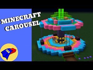 Minecraft Carousel: Working Minecraft Carousel Tutorial and Walkthrough #minecraft