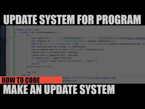 How to make a Update System in vb.net (UPDATED!)