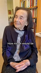 139K views · 12K reactions | #Holocaustsurvivor Lily Ebert’s quote of the day: “Live in peace” ❤️ #LearnOnTikTok #98yearold #peace #Love #unity #viral #greatgrandma #tiktokqueen #foryou | Lily Ebert | Facebook