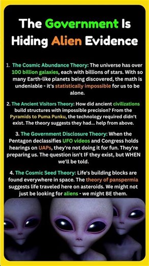 4 Alien Theories That Are Probably True