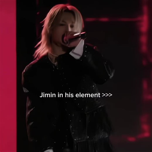 Jimin's Captivating Stage Performance
