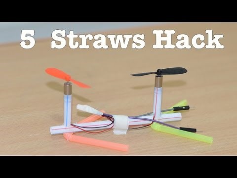 5 Things YOU can make using Straws - Life Hacks