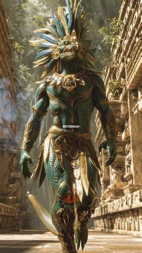 74K views · 2.7K reactions | Kukulkan : Le Serpent à Plumes des Mayas Kukulkan, le légendaire Serpent à Plumes de la civilisation maya, était considéré comme un messager du ciel et un maître du vent. Sa présence symbolisait la sagesse, la puissance et la transformation. Ce contenu a été créé avec l’IA. #mythologiemaya #kukulkan #serpentàplumes #culturemaya #légendesanciennes | Betoniux-FR | Facebook