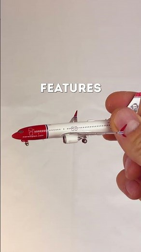 Norwegian B737-8MAX Airplane Model Unboxing - 1/400 scale ✈️