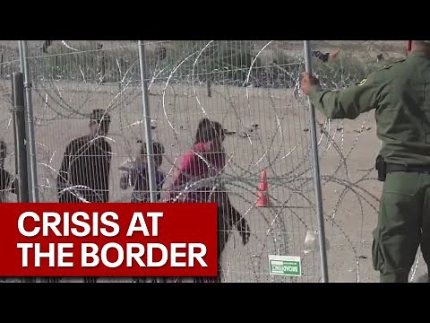 Record border crossings seen at U.S.-Mexico border