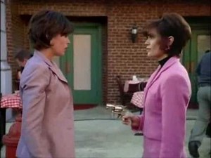 Female meets her clone