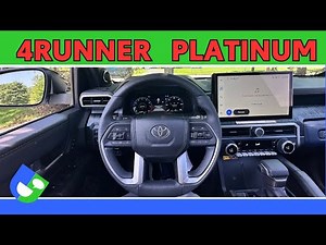 2025 Toyota 4Runner Platinum - Interior Tour of a Premium Off-Road SUV