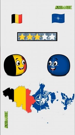 Belgium relations with other countries 🌍🇧🇪 #countryballs #edit