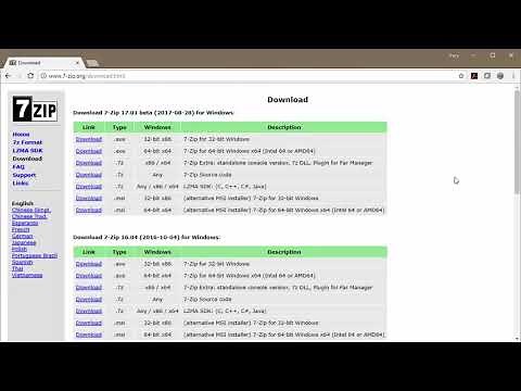 How to Download a Program to Unzip