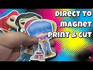 EPSON L8050 DIRECT TO MAGNET PRINTING | CUTTING MAGNETIC SHEET USING CAMEO 5 | The Printing Shock |